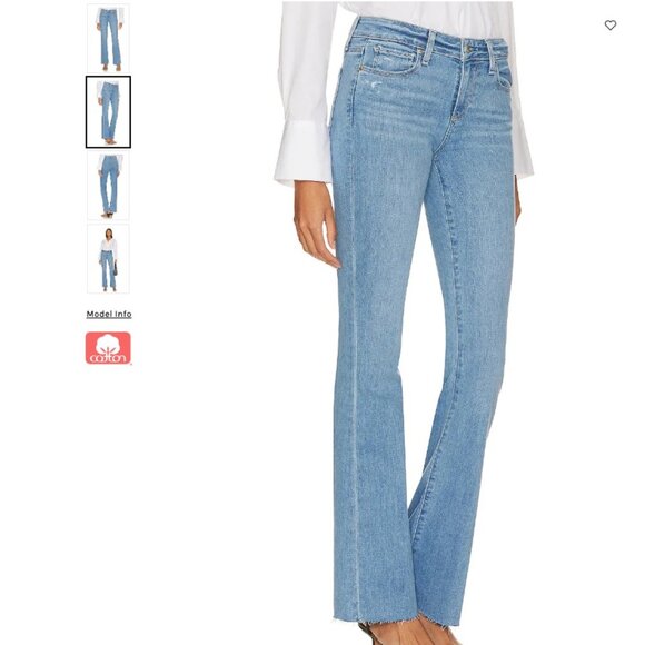 PAIGE Manhattan Boot in bistro distressed size 30 - Picture 3 of 7